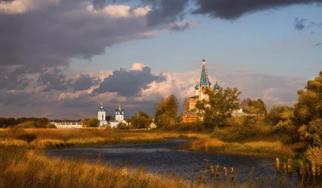 Красоты россии фото Пазл "Сельская осень" из 170 элементов Собрать онлайн пазл № 266774