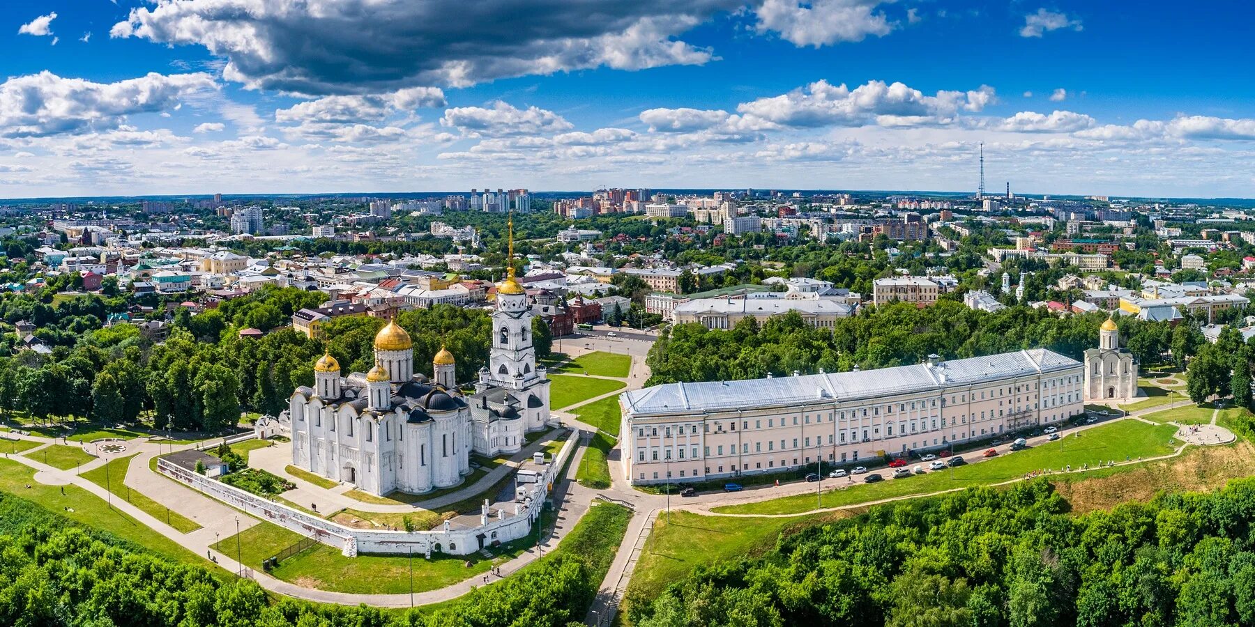 Красоты владимира фото Путешествия по России.Владимир с высоты-лето 2022... - Просто ДОБРОЕ УТРО , поль