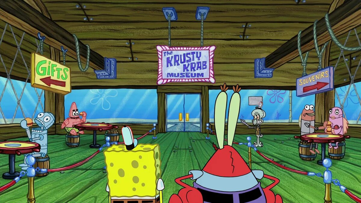 Красти краб фото из губки боба Krusty Krab robots Encyclopedia SpongeBobia Fandom