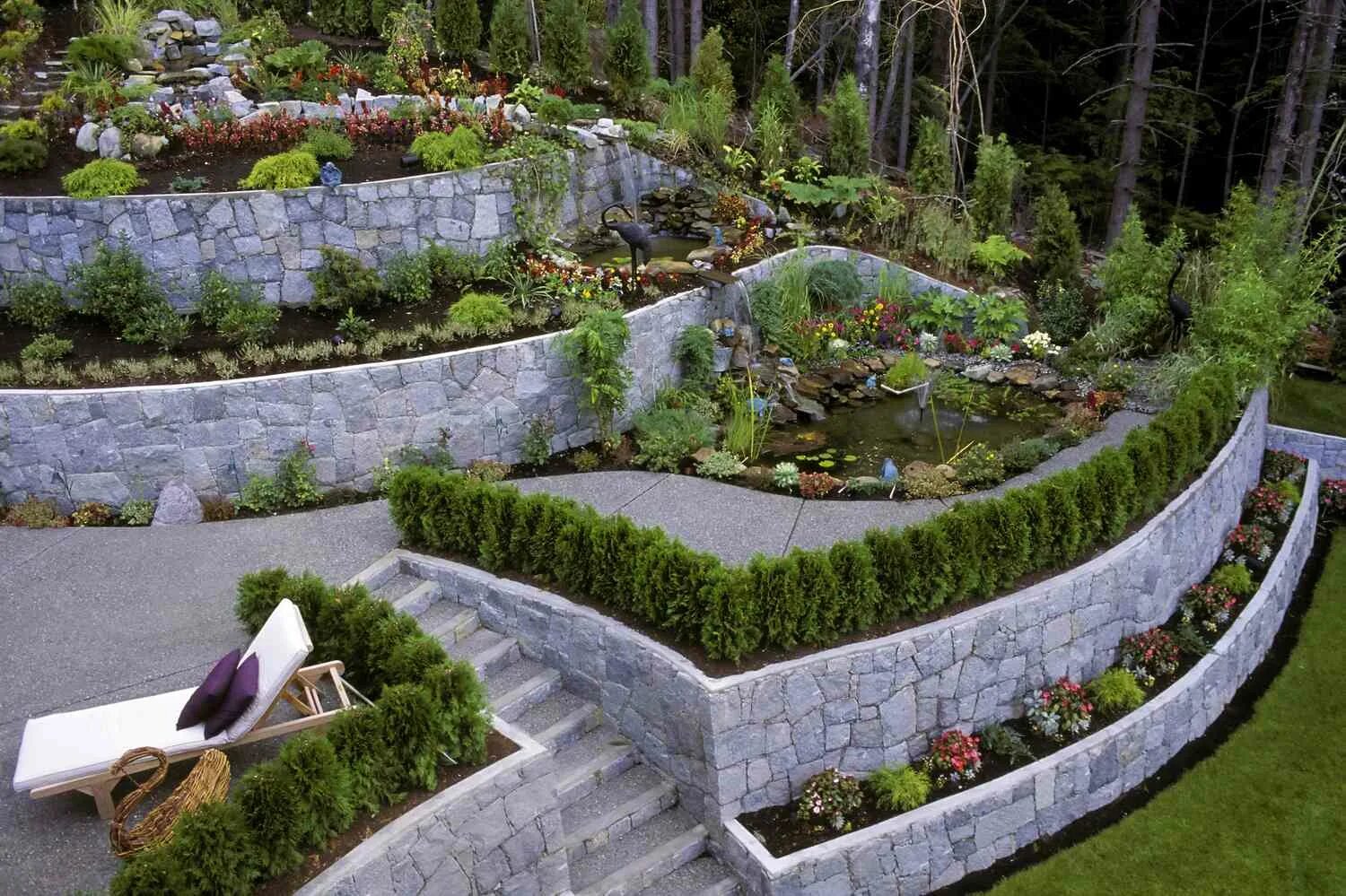 Красулина ландшафтный дизайн 42 Retaining Wall Ideas for Landscaping and Gardens