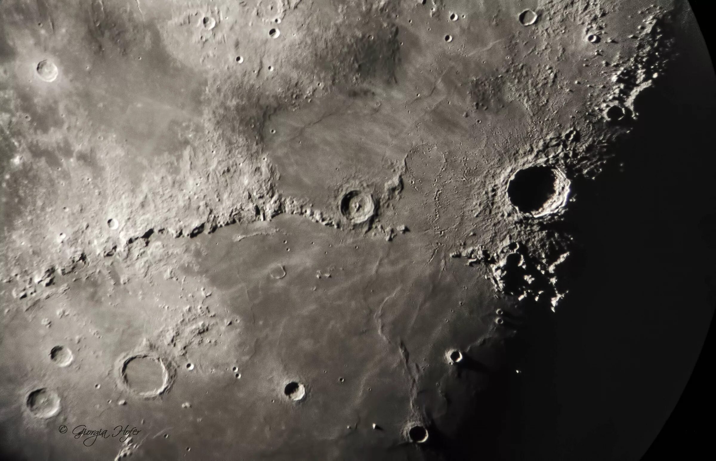 Кратер коперник на луне фото Crater Copernicus JuzaPhoto