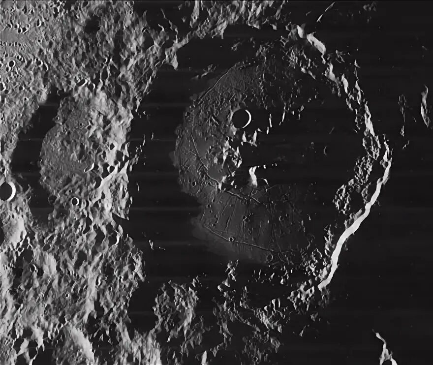 Кратер коперник на луне фото Phillips (lunar crater) - Wikipedia