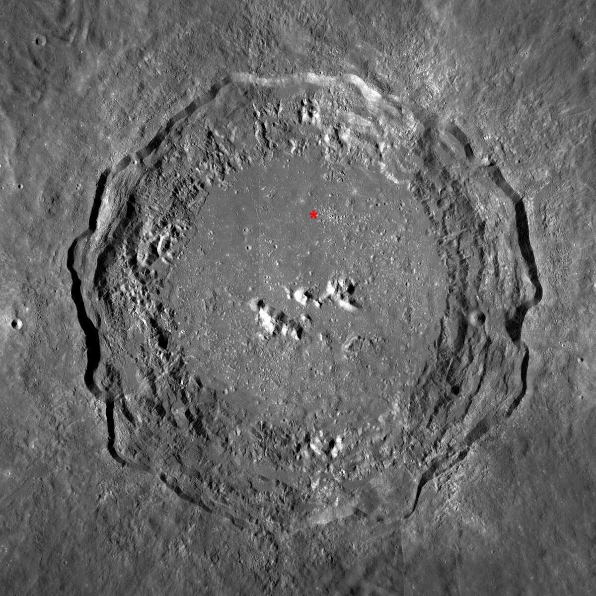 Кратер коперник на луне фото Copernicus Collapse Lunar Reconnaissance Orbiter Camera