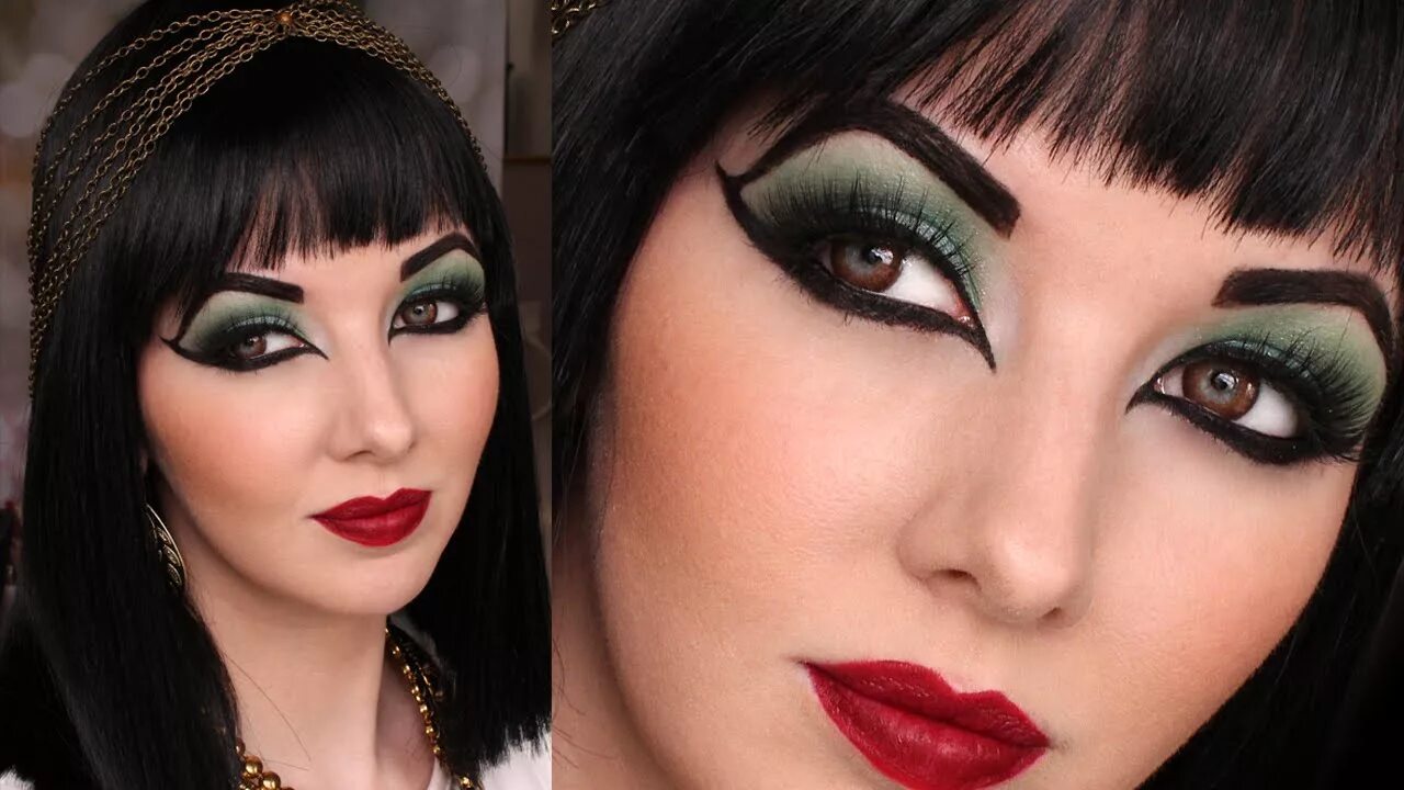 Кратко макияж Historically Accurate: Ancient Egypt / Cleopatra Makeup Tutorial - YouTube