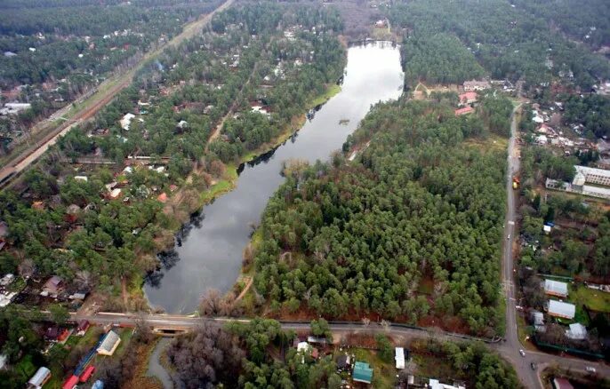 Кратово фото поселка Опять в Кратово лес рубят