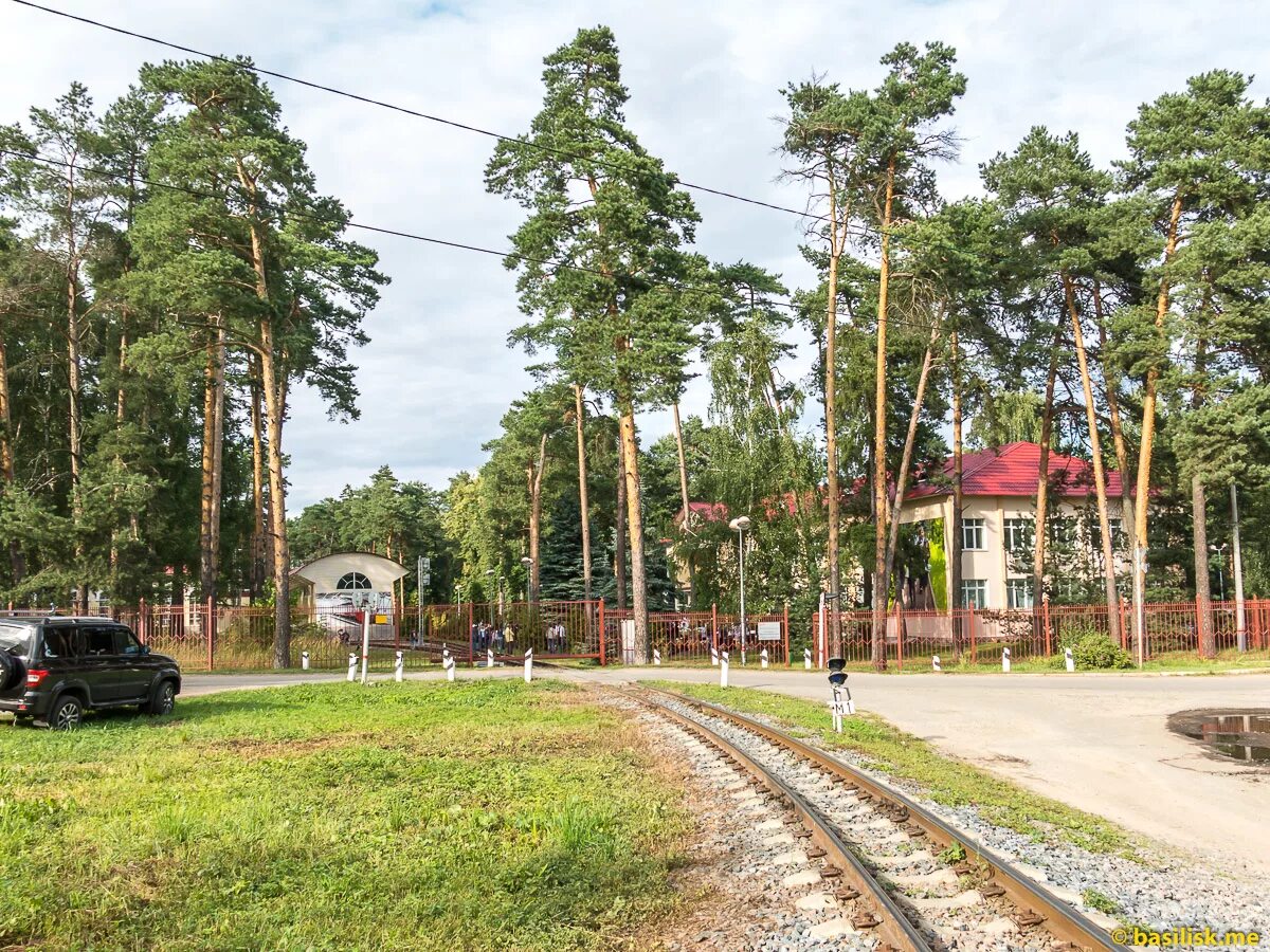 Кратово фото поселка Станция Пионерская. Московская детская железная дорога. Кратово. Август 2017. (5