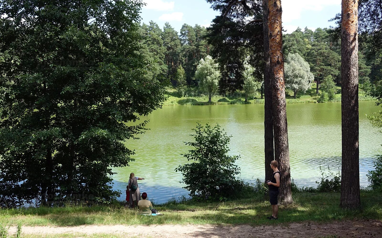Кратово озеро фото Детская железная дорога в Кратово