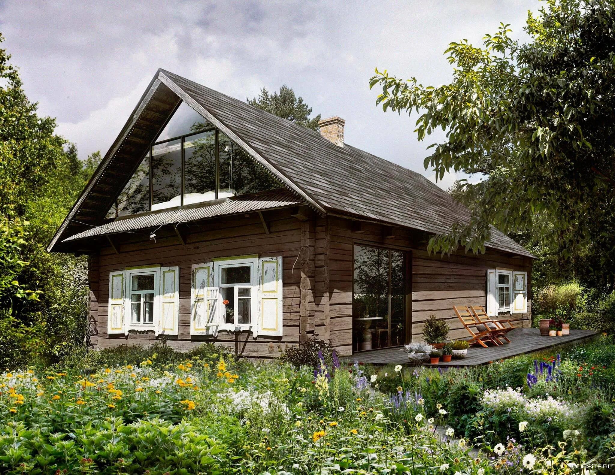 Край дома фото Переделка старой дачи фото - DelaDom.ru