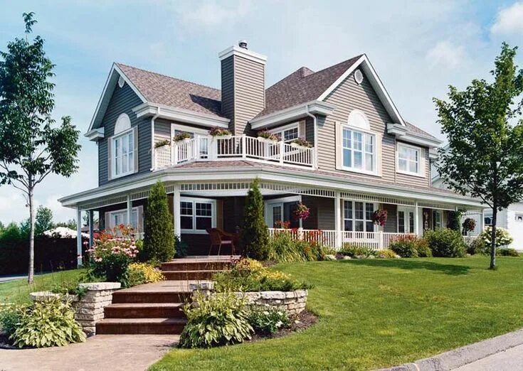 Край дома фото Plan 76267 Traditional Style with 4 Bed, 3 Bath, 2 Car Garage Country style hous