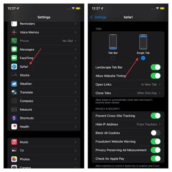 Край фото адрес How to Change Safari Address Bar Design in iOS 15 on iPhone Beebom