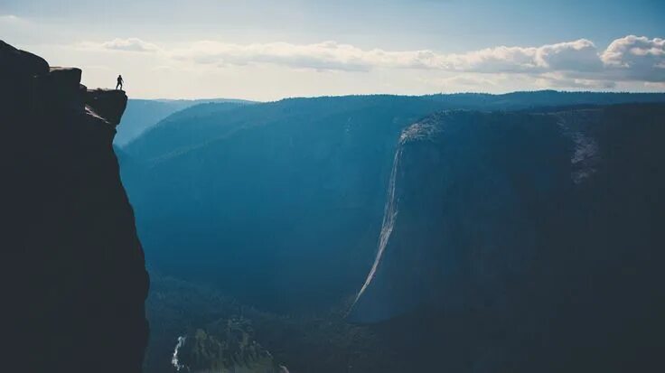 Край пропасти фото A Day in the Life of Planet Earth in Pictures Cool landscapes, Yosemite national