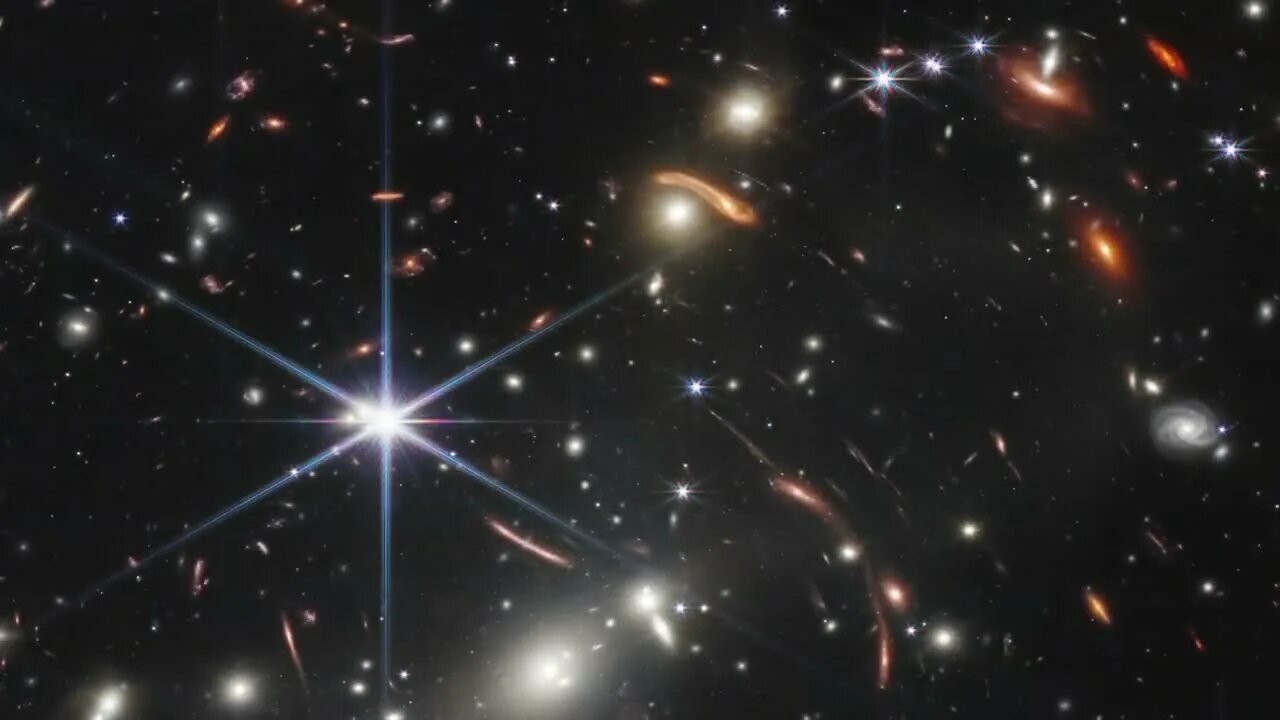 Край вселенной фото James Webb Space Telescope x Hubble Space Telescope - YouTube
