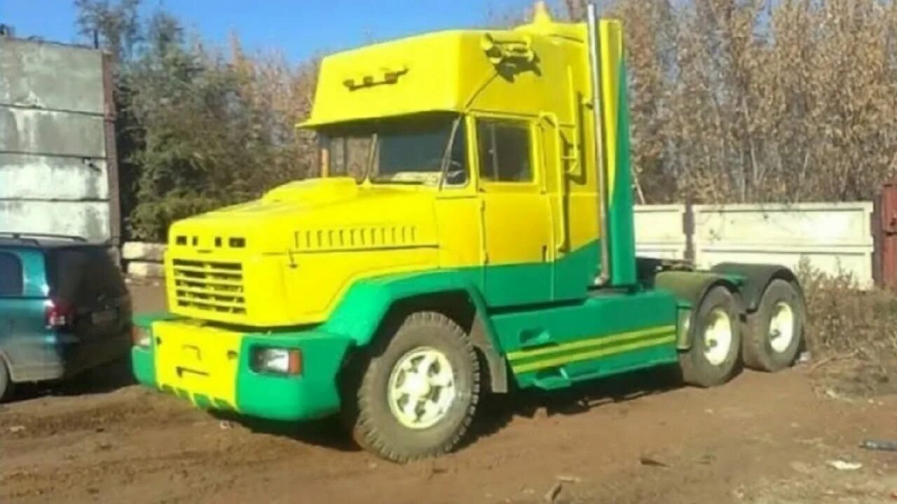 Краз тюнинг фото Как делают тюнинг на грузовики КрАЗ № 3 - YouTube