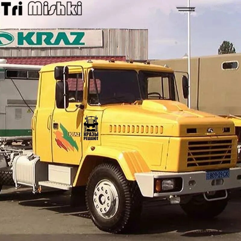 Краз тюнинг фото Tri Mishki HZX207 24*14.4см 1-4шт прикольные виниловые наклейки на авто кразы ре