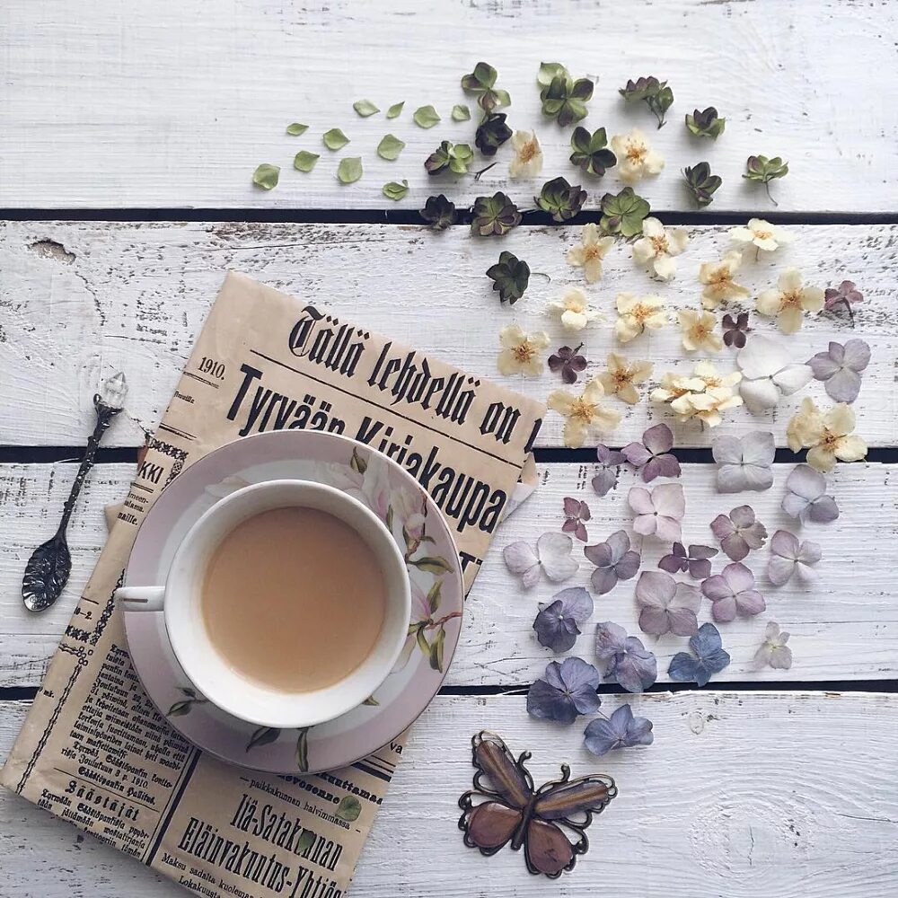 Креативная картинка хорошего дня How to Put Spring in a Box: Flower Paradise by Marina Malinovskaya: Ideas & Insp