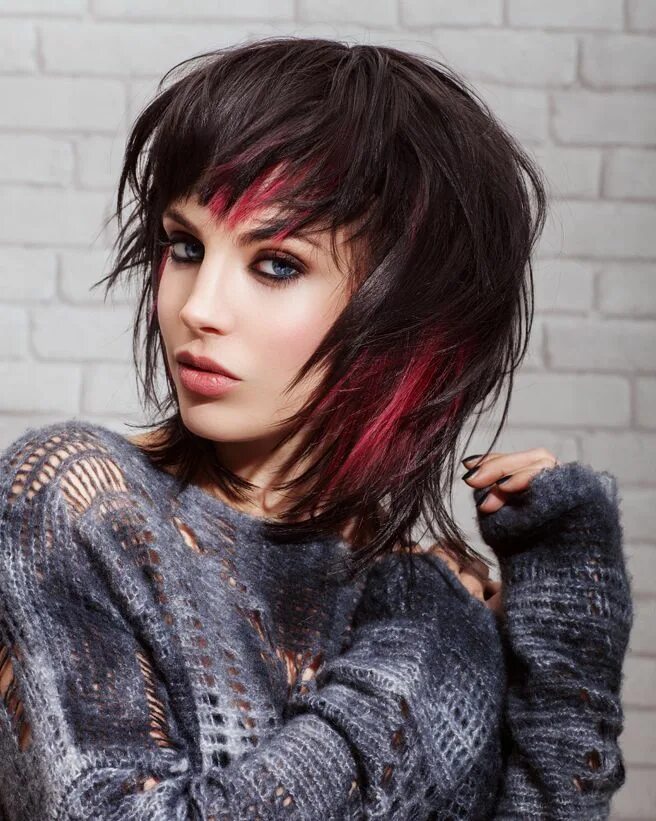 Креативная стрижка длинные волосы женская Pin by Alan Kemp on Locs Rocker hair, Haircuts for medium length hair, Long hair