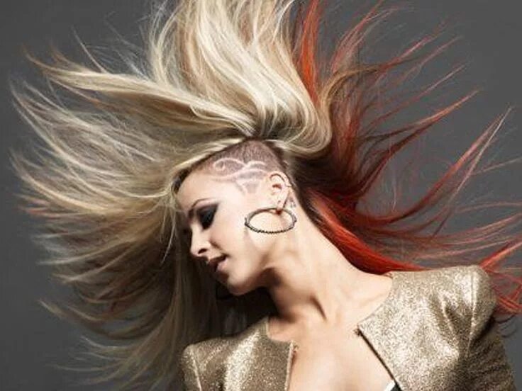 Креативная стрижка длинные волосы женская 17 Side Undercut Hairstyle Designs Clipper Patterns Shaved hair designs, Undercu
