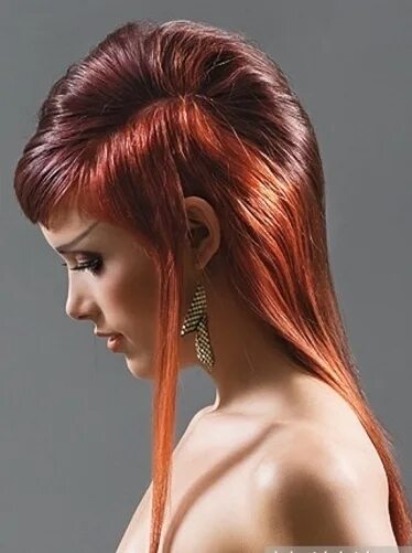 Креативная стрижка длинные волосы женская hair :) Hair styles, Long hair color, Punk hair