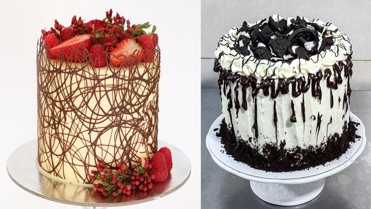 Креативное оформление тортов Amazing Cakes Decorating Compilation - The Most Cake Decorating Videos In The Wo