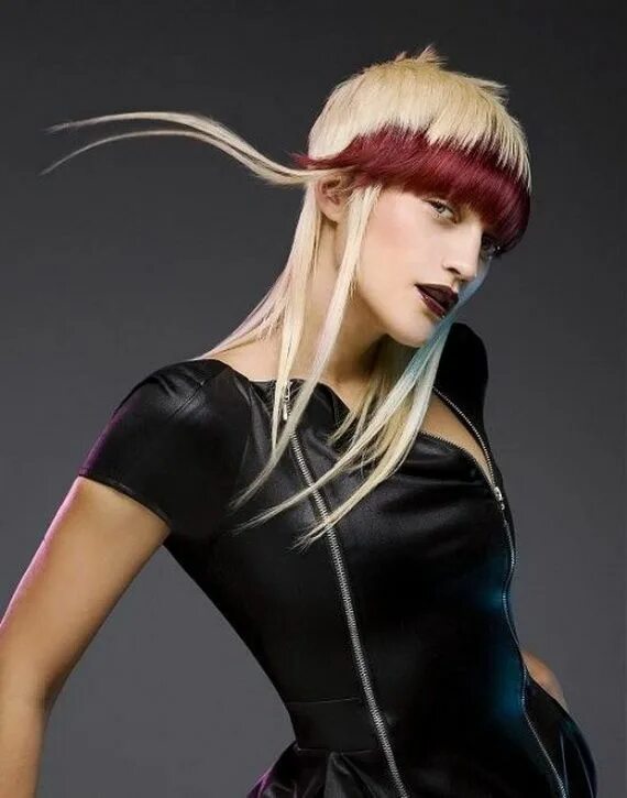 Креативные длинные женские стрижки Punk Hair Color Punk hair color, Long punk hair, Punk hair