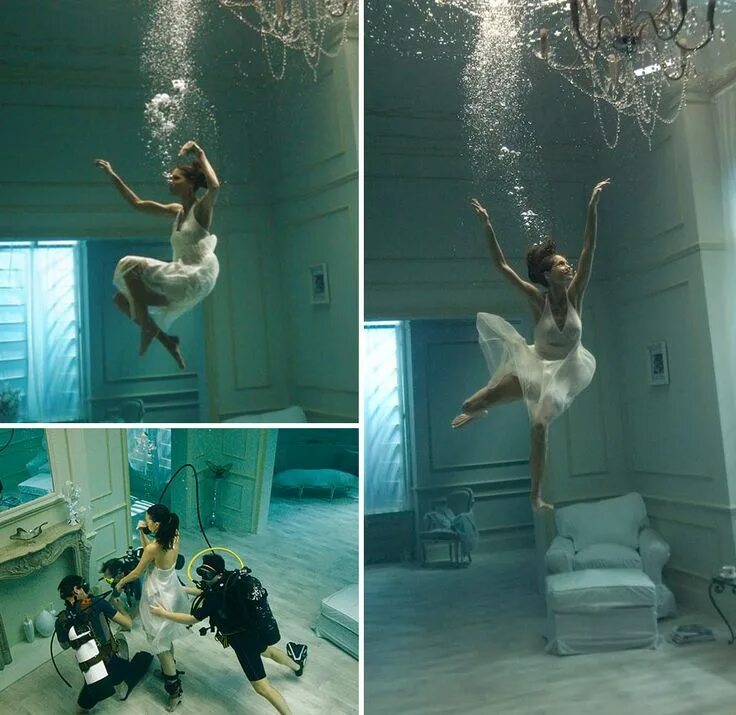 Креативные фото дня Underwater Photoshoot Foto arte, Fotografia arte, Fotografia