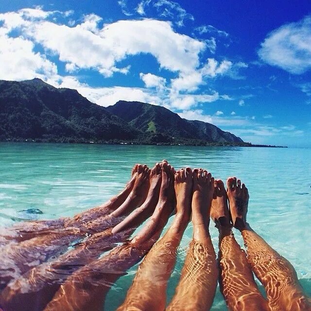 Креативные фото моря 34 Beachy Instagrams to Get You Ready for Spring Break Beach, Photography, Summe