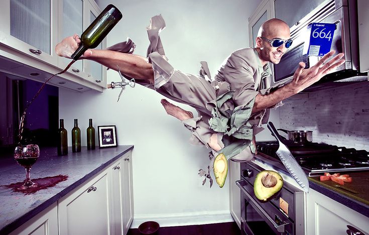 Креативные фото поздравления This is how a top chef cooks at 2AM. by Kam Khan / 500px Creative self portraits