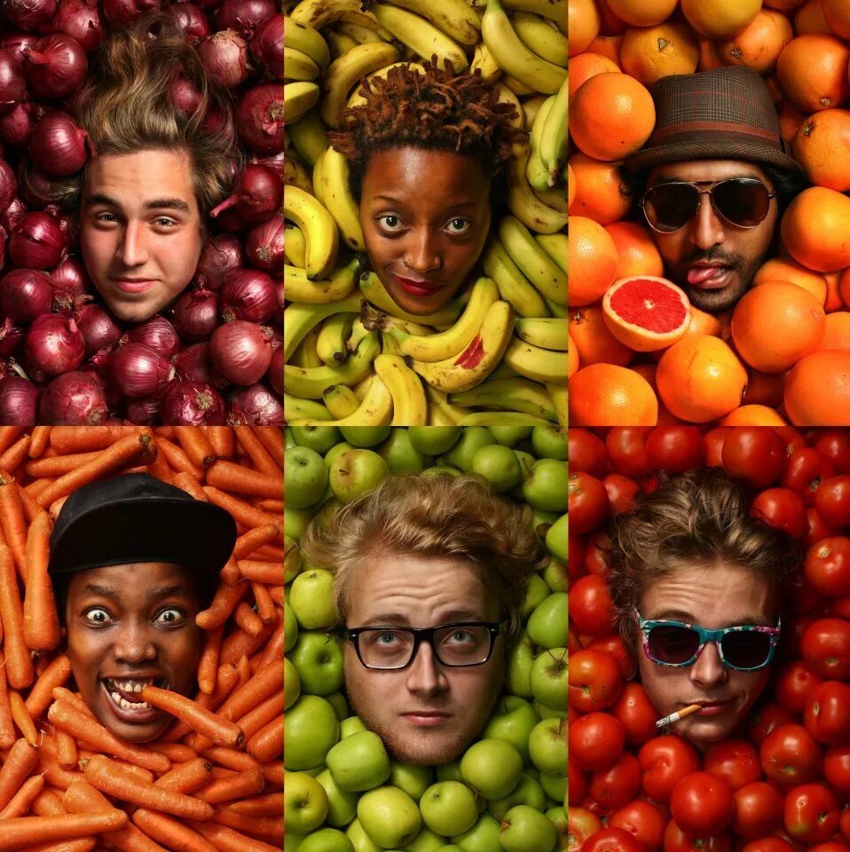 Креативные фото с овощами Туры, билеты и концерты Fruits & Veggies Last.fm