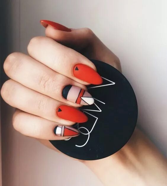 Креативные идеи маникюра Pin en Маникюр