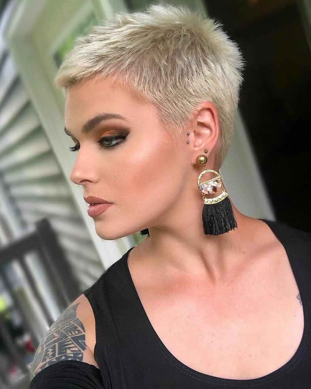 Креативные короткие стрижки для женщин 58 Pixie Cut Hairstyles That Will Inspire You to Go Short Heel kort haar, Super 
