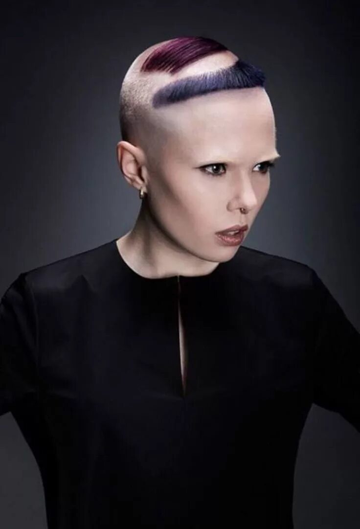Креативные прически для женщин Épinglé par Claudio Barbetti Domina Hair sur C34 Cut Shaved - Rasature Coiffure,
