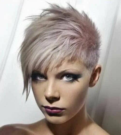 Креативные прически короткие волосы 30+ Super Short Hair Styles 2015-2016 - New Medium Hairstyles Short spiky hairst