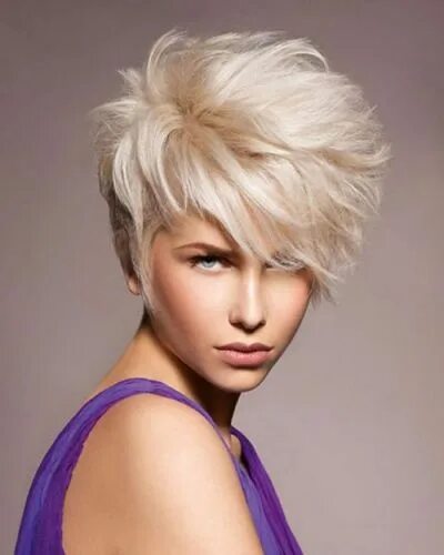 Креативные прически на короткие волосы женские 25 Ultra Short Hairstyles + Pixie Short hair images, Short hair pictures, Short 