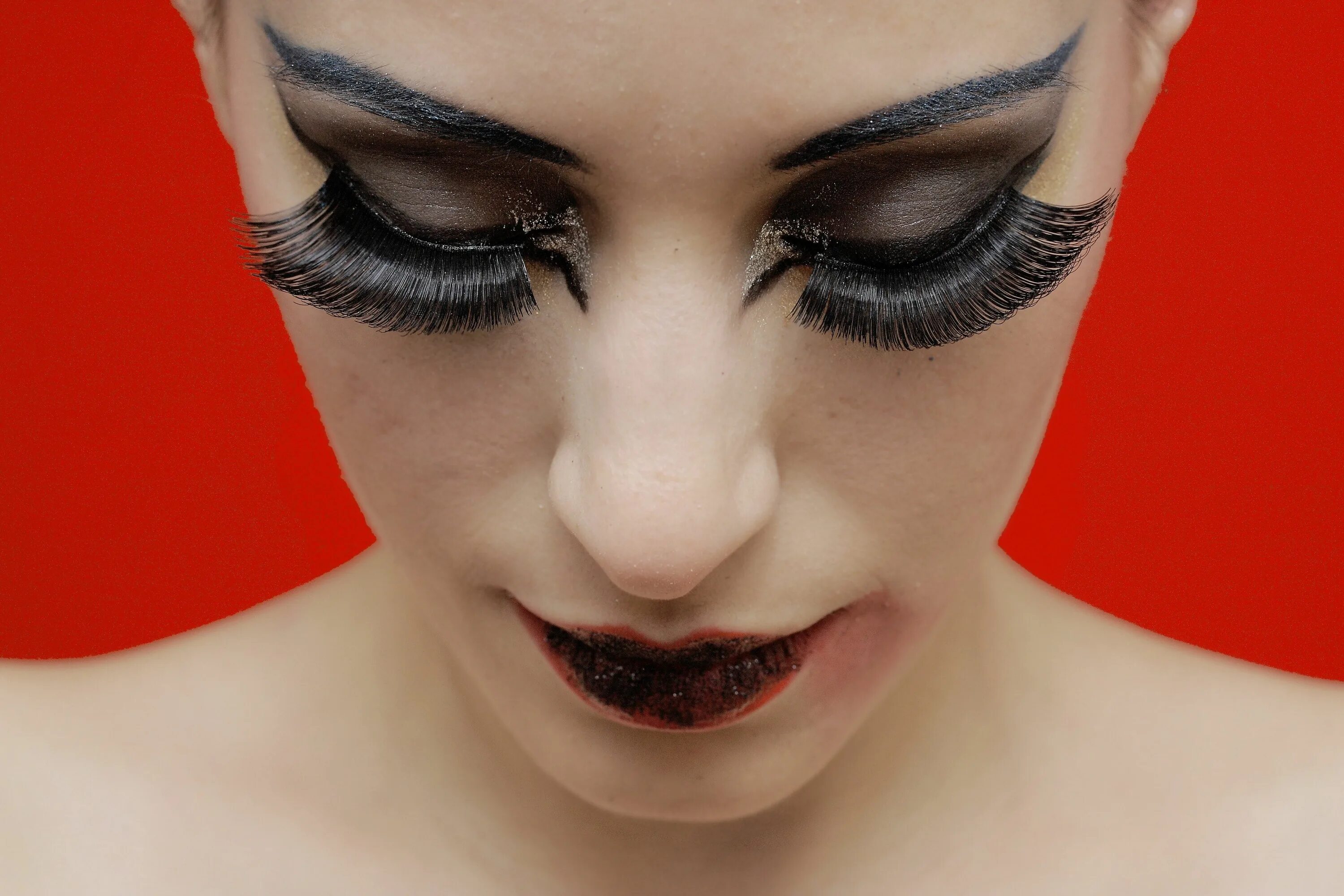 Креативные ресницы фото Close-Up Photo of Woman With Make-Up , #beautiful #beauty #close-up #cute #eyesh