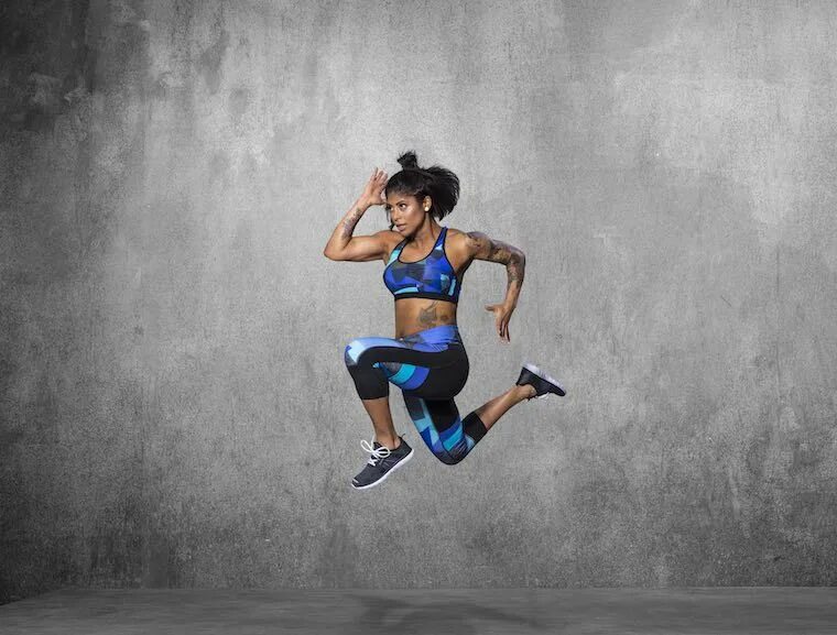 Креативные спортивные фото Massy Arias AKA Mankofit's summer workout plan Well+Good Summer workout plan, Su