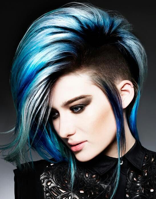 Креативные стрижки на длинные волосы Pin by Lisa Renee on Amaxing hair Punk hair, Short punk hair, Rock hairstyles