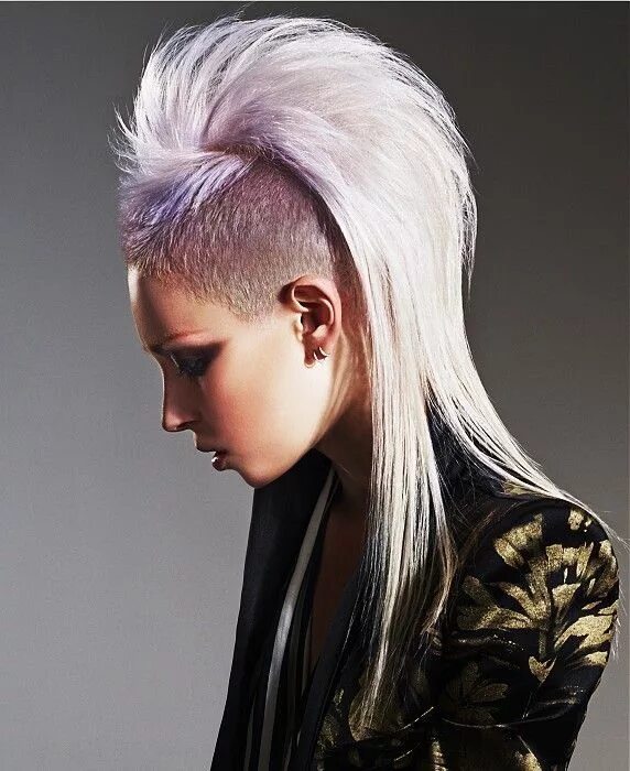 Креативные стрижки на длинные волосы 2024 half shaved hairstyles for women Womens Hairstyles Shaved. short ... Punk hair, 