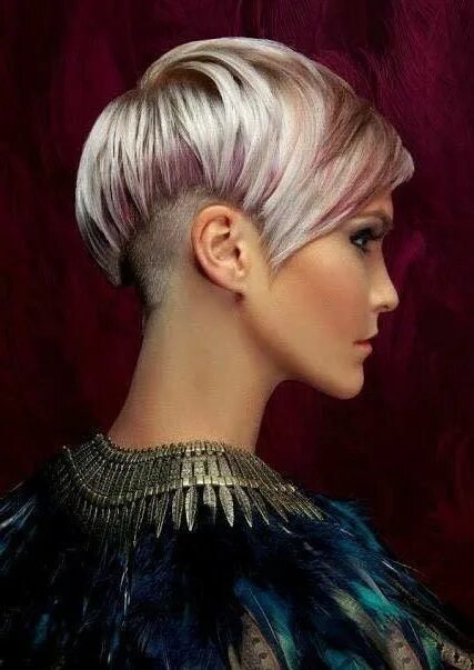 Креативные стрижки волосы женские Pin on Tunsori Short platinum hair, Short hair styles, Short hair cuts for women