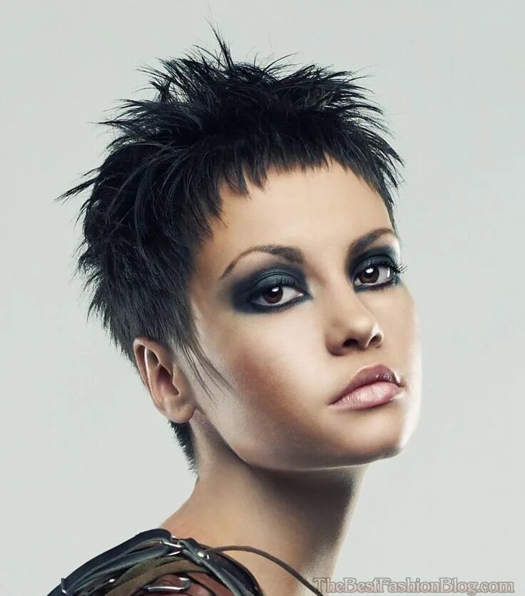 Креативные стрижки женские 2024 на короткие 2015 Shaggy Pixie Haircuts For Women Very short hair, Short spiky hairstyles, Me