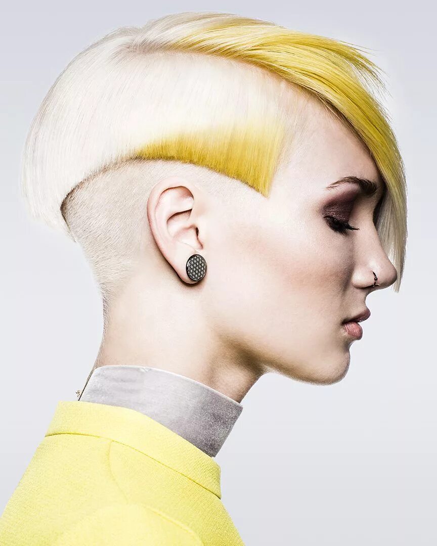 Креативные стрижки женские 2024 на короткие T&G Collezioni 2016/2017 Duality Maja Halo / Panelling Artistic hair, Hair trend