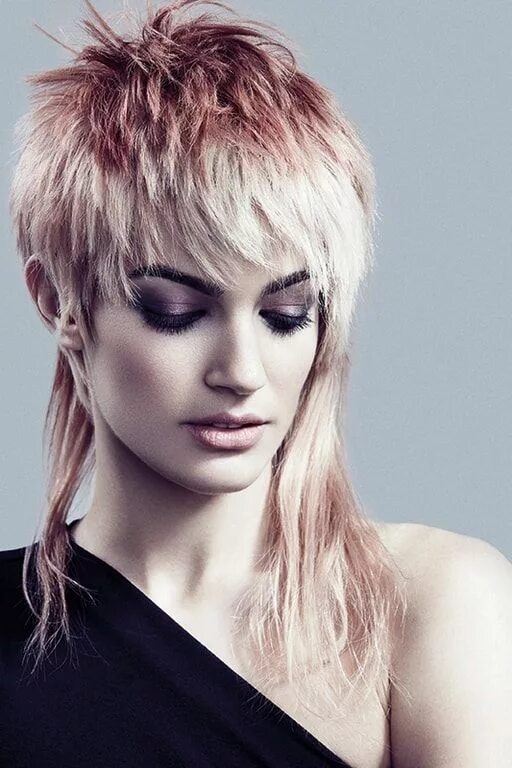 Креативные стрижки женские на средние Charles Worthington Salon hair collection 2016 Beat Celebrity short hair, Medium