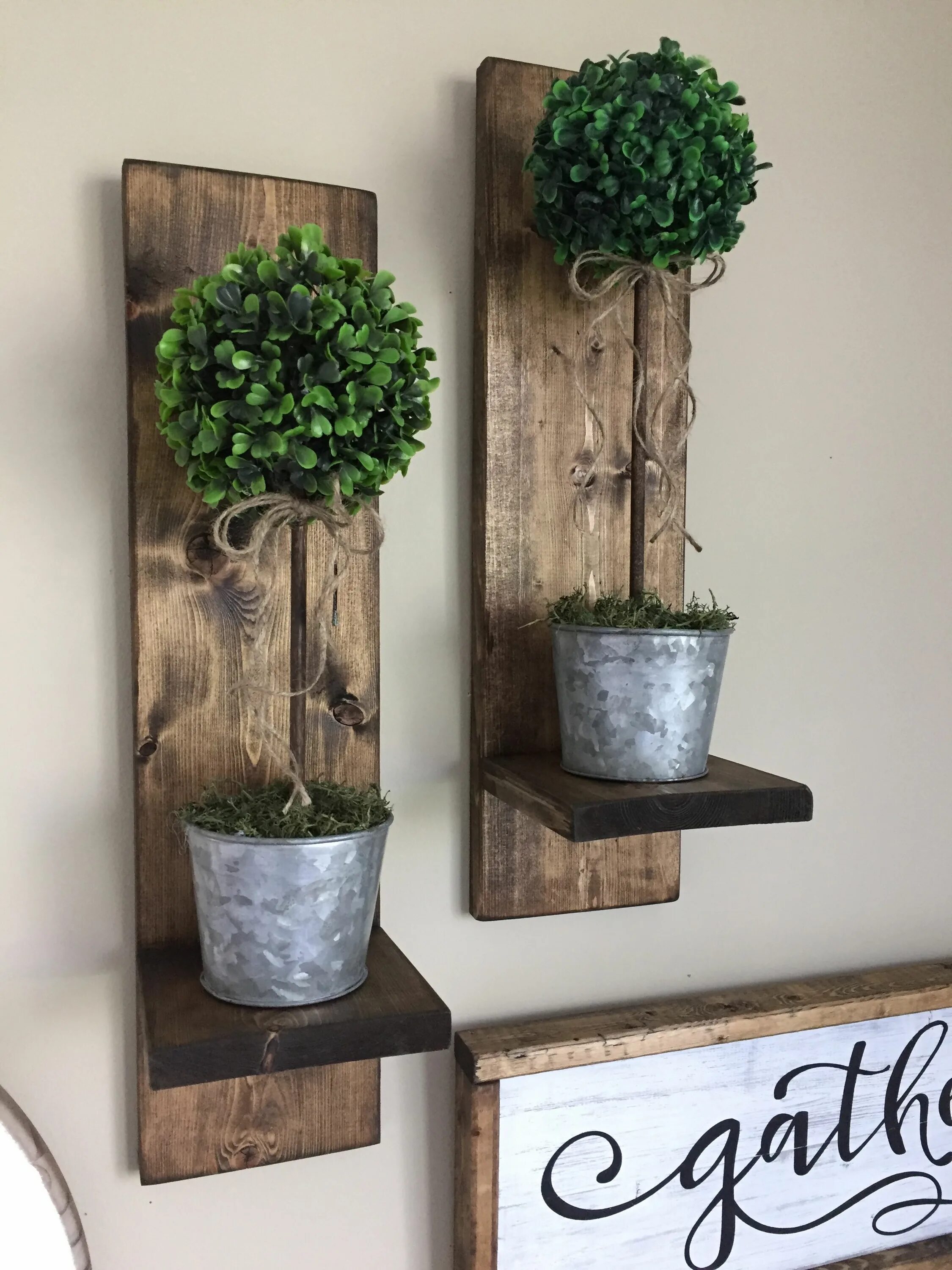 Креативный декор для дома Pin on Ideas de jardinería Hanging vases, Handmade home, Wood pallet furniture