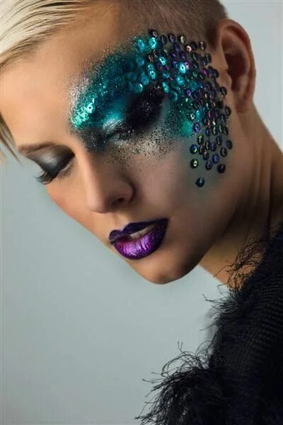 Креативный макияж Yossi Bitton יוסי ביטון Dragon makeup, Mermaid makeup, Fashion makeup Dragon mak
