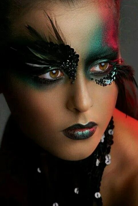 Креативный макияж Pin on Maquillaje Fantasy makeup, Fairy makeup, Mask makeup