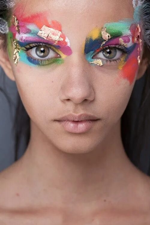 Креативный макияж Pin on Art Fantasy makeup, High fashion makeup, Creative makeup