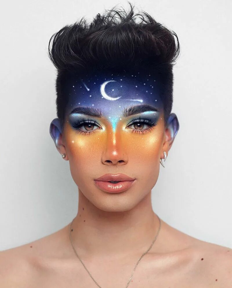 Креативный макияж Makeup is My Palette, My Face is My Canvas: Makeup as Art by James Charles: Idea
