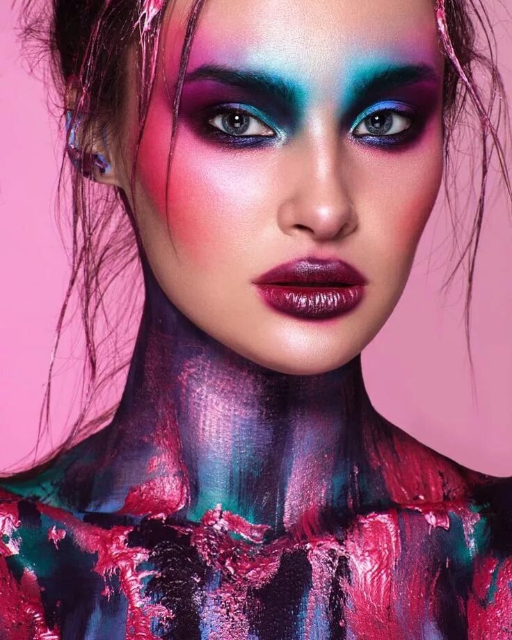 Креативный макияж 2,667 Likes, 89 Comments - Julia Voron (@julia_voron) on Instagram: "do you like