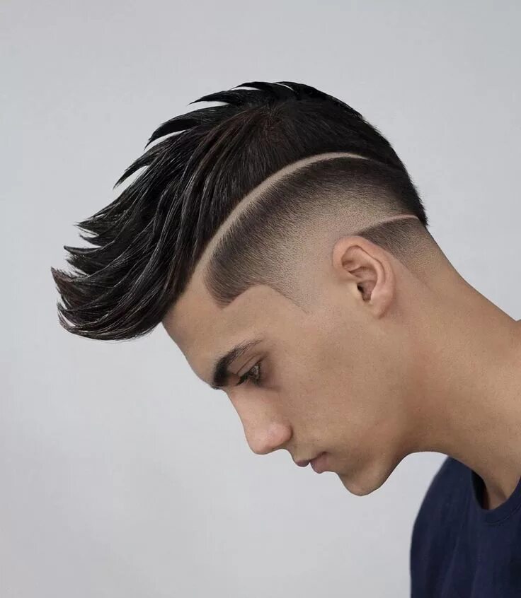 Креативный модный стрижка 15+ Trendy Haircuts For Men: 2023 Styles Creative haircuts, Haircut designs, Gen