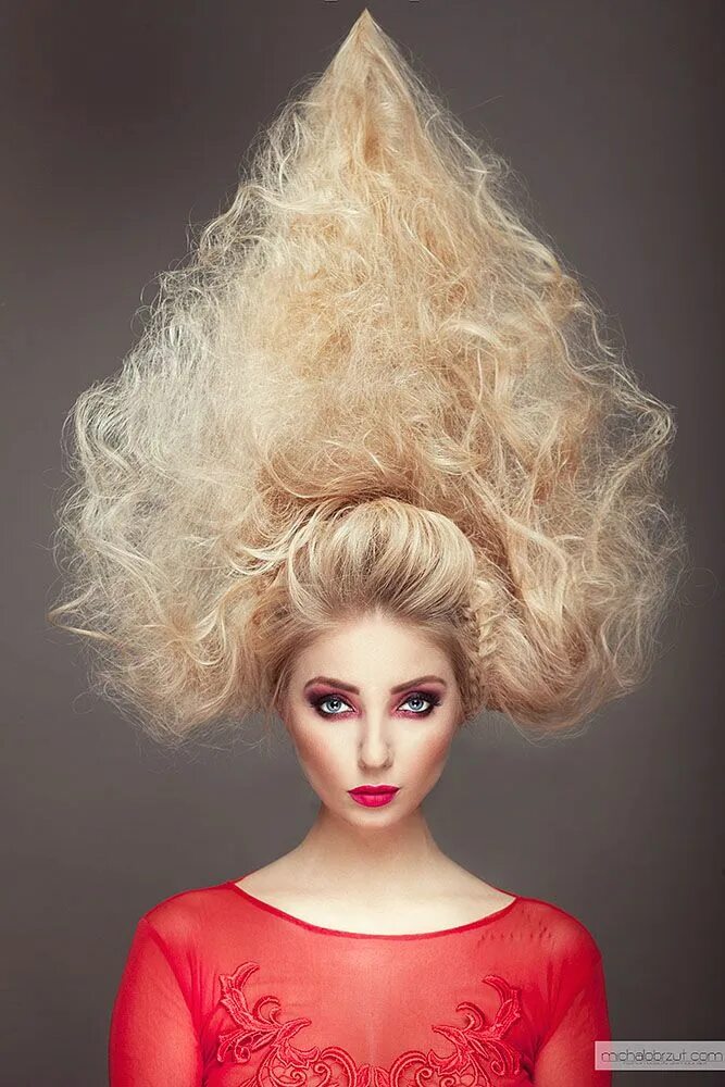 Креативный прически женские hairstyles Hair shows, Artistic hair, Big hair