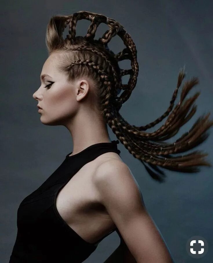 Креативный прически женские Pin by GGmeyer on Alinea Artistic hair, Hair shows, Braided hairstyles